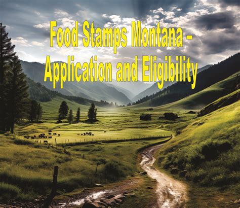 Apply for Food Stamps in Montana