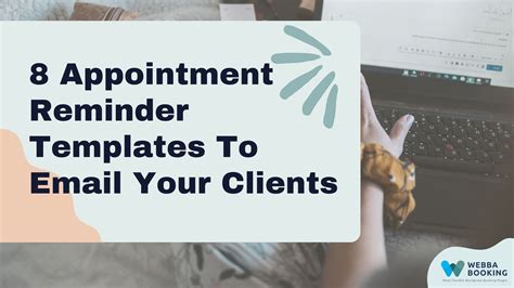 Appointment Reminder Template Design