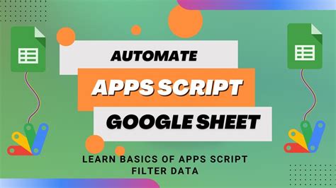 Apps Script with FILTER