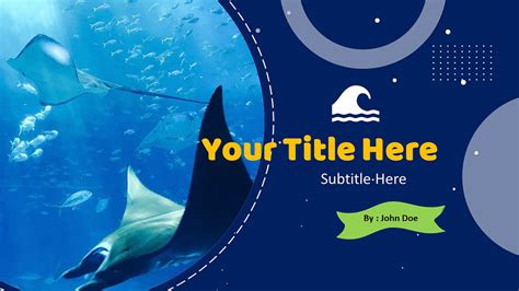 Aquatic Life PowerPoint Template