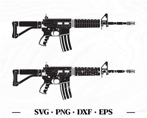 AR-15 Stencil Design