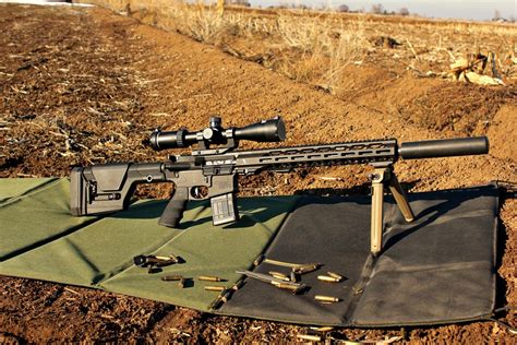 AR-15 rifle at extended range