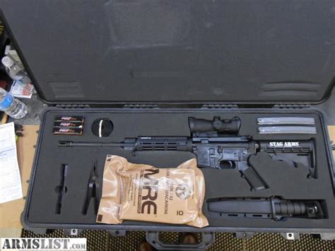 AR-15 rifle in a survival scenario