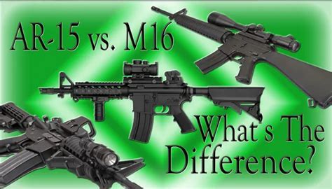 AR-15 and M16 Accessories Comparison