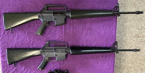 AR-15 and M16 Upper Receiver Comparison