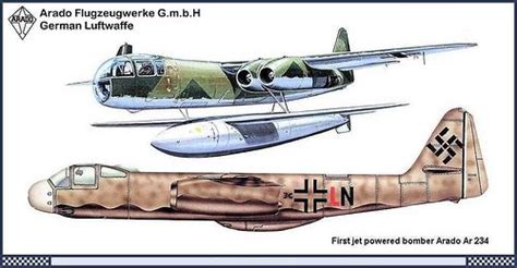 Arado Ar 234 variants