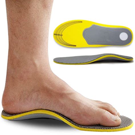 Arch insoles for foot care