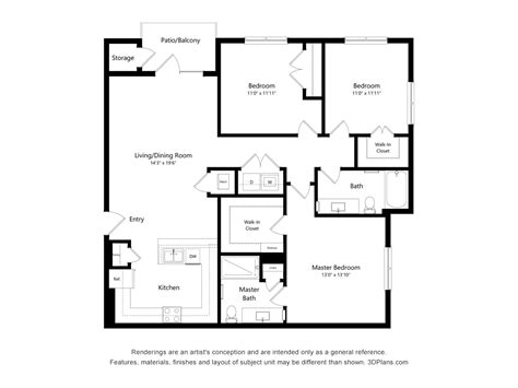 Archdale Flats Apartments Floor Plans