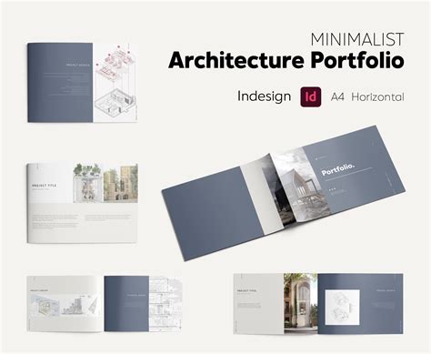 InDesign Template for Architecture Portfolio