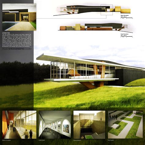 Architecture presentation boards design