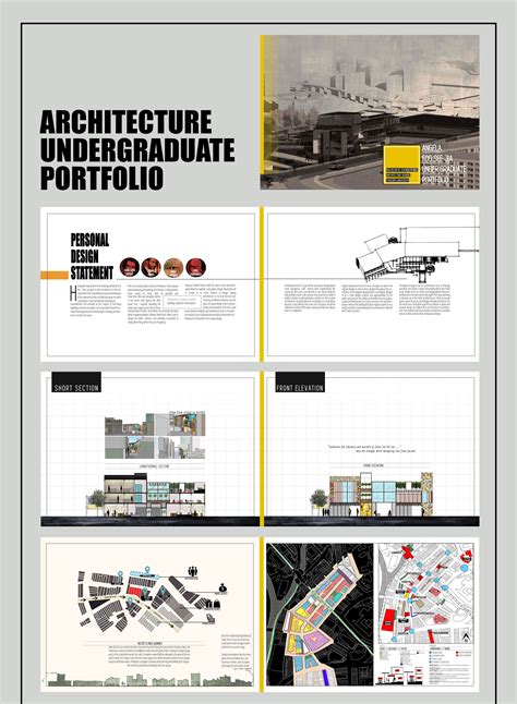 Architecture Student Portfolio Template