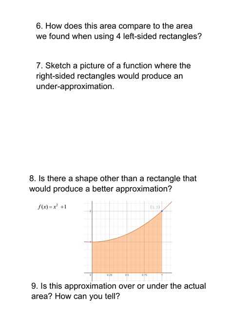 Area Approximation Example 6