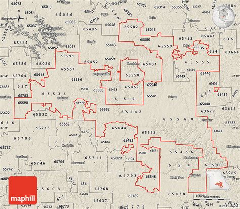 Area Code 655 Map