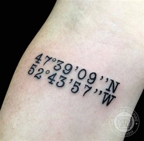 Area code tattoo art ideas