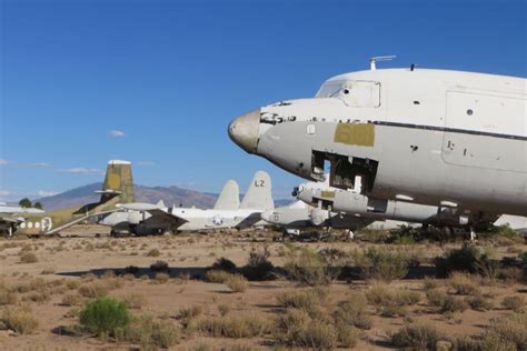 Aerial view of the Arizona Airplane Boneyard