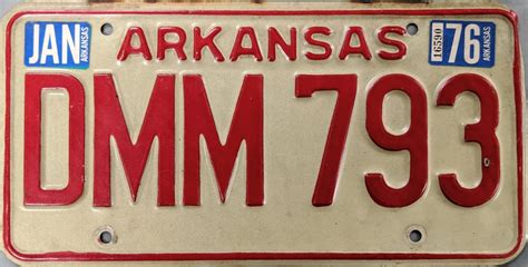 Arkansas Temporary License Plate Penalties