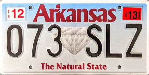 Arkansas Temporary License Plate Regulations