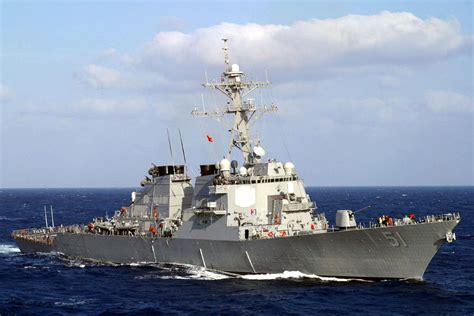 USS Arleigh Burke (DDG-51) conducting BMD operations