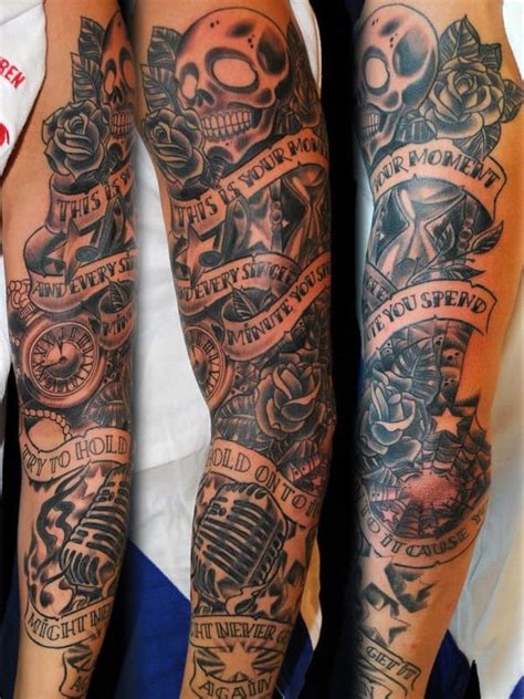 Arm sleeve tattoo ideas for men and women