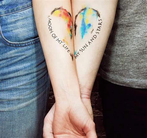 Arm Tattoo Ideas for Couples