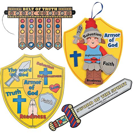 Armor of God Craft Ideas for Church