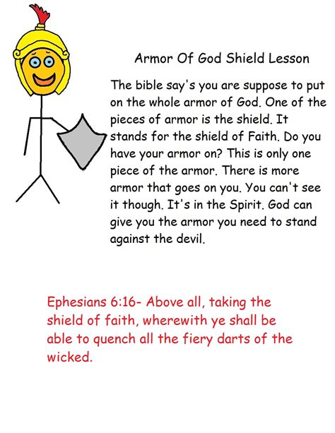 Armor of God Lessons for Kids