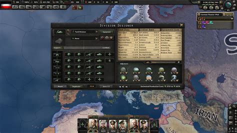 Armored Divisions in Hearts of Iron 4