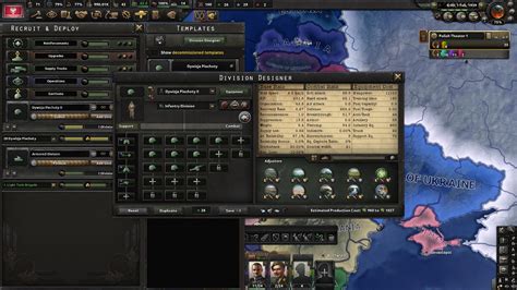 Designing armored infantry templates in Hearts of Iron 4