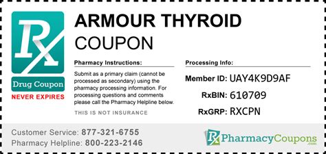 Armour Thyroid Coupon Codes