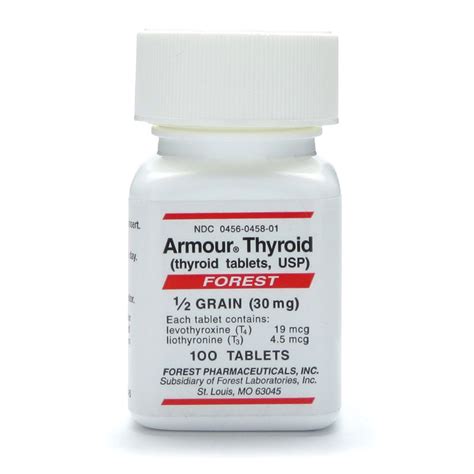 Armour Thyroid Generic Alternatives