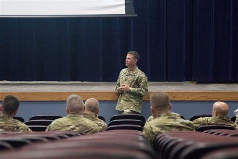 Administration soldiers working on a computer