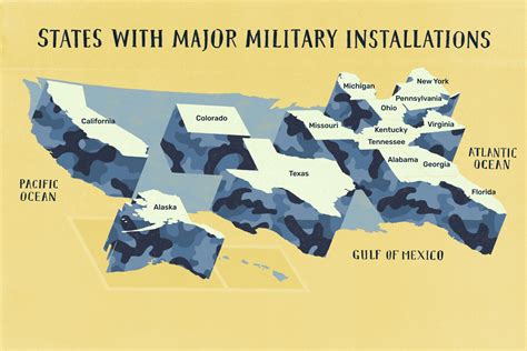 Map of the army base