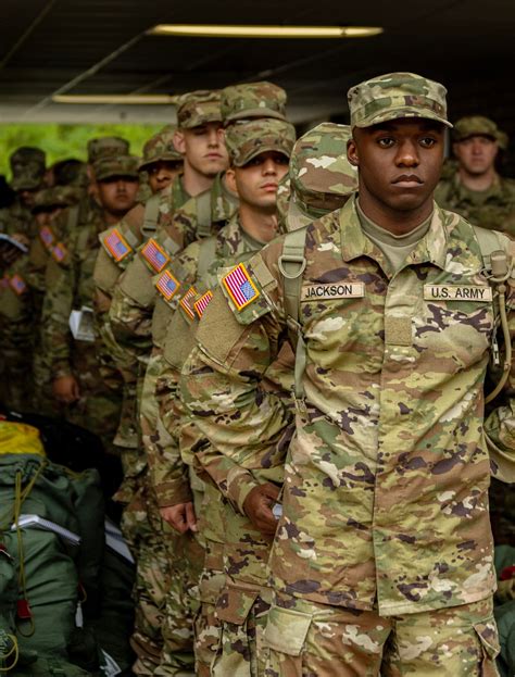 Recruits participating in combat skills training