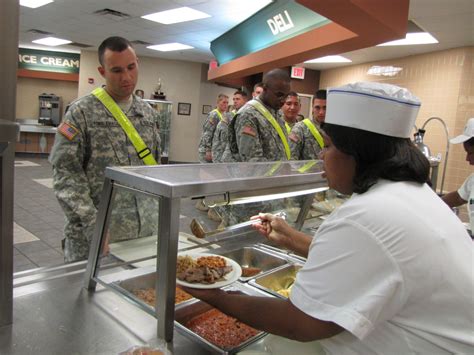 Army Basic Training Dining Facility Inside