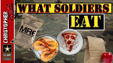 Army Basic Training Food