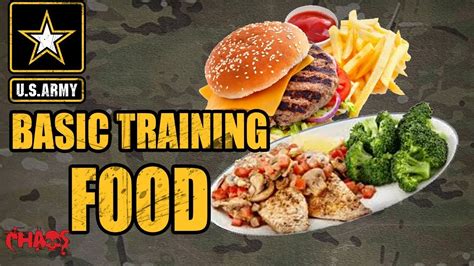 Army Basic Training Food Choices