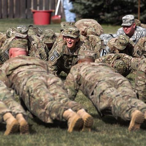 Army Basic Training Push-Ups