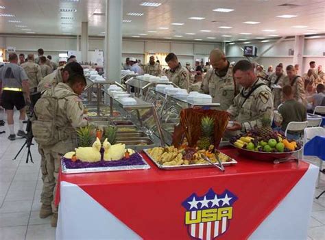 Army BCT lunchtime