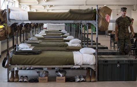 Army boot camp barracks