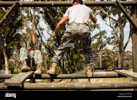 Army Rappelling