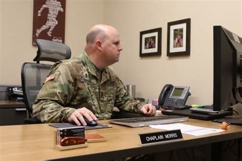 Army Chaplain at Work