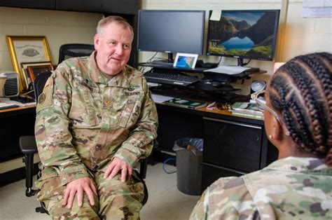 Army Chaplain counseling a soldier