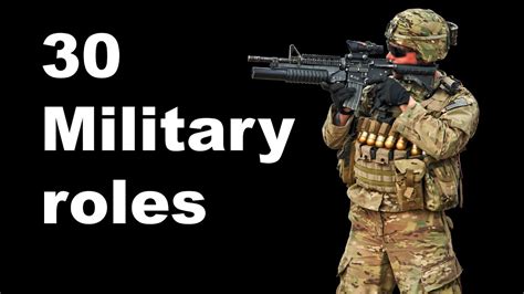 Army Combat Roles