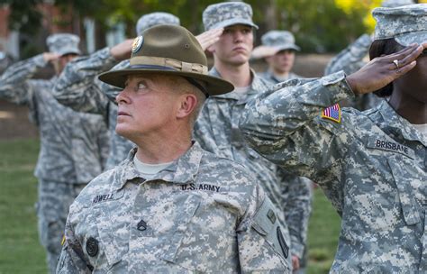 Army Drill Sergeant in Action