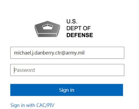 U.S. Army Email Addresses