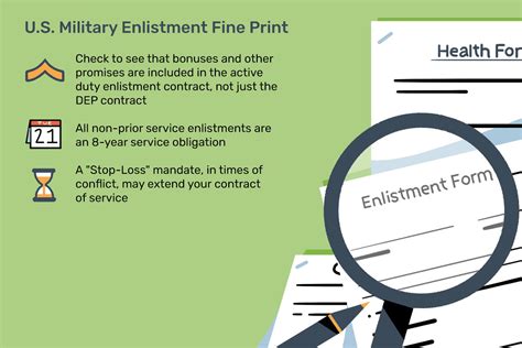 Army enlistment contracts for career advancement