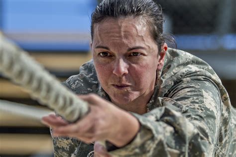 Army Female Soldiers Exercise