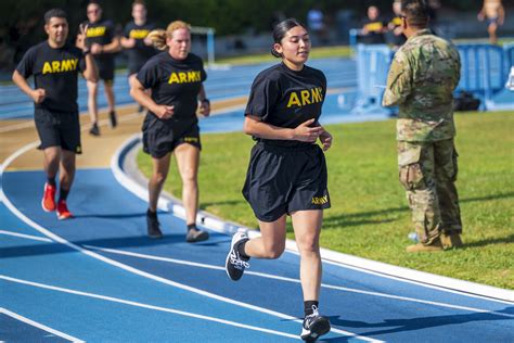 Army Female Soldiers Run