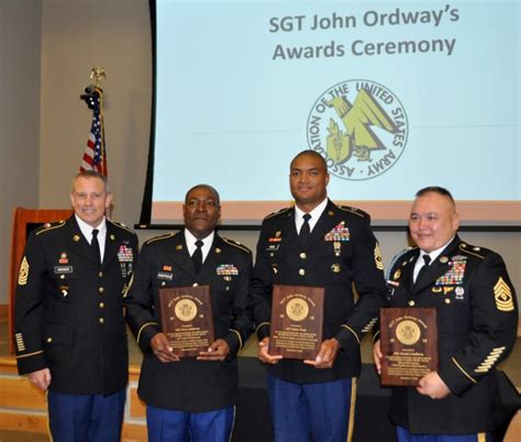 Army First Sergeant Awards