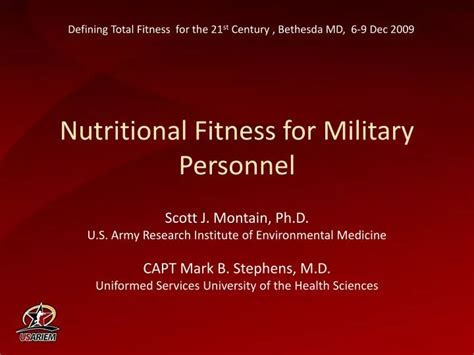 Army Fitness Nutrition